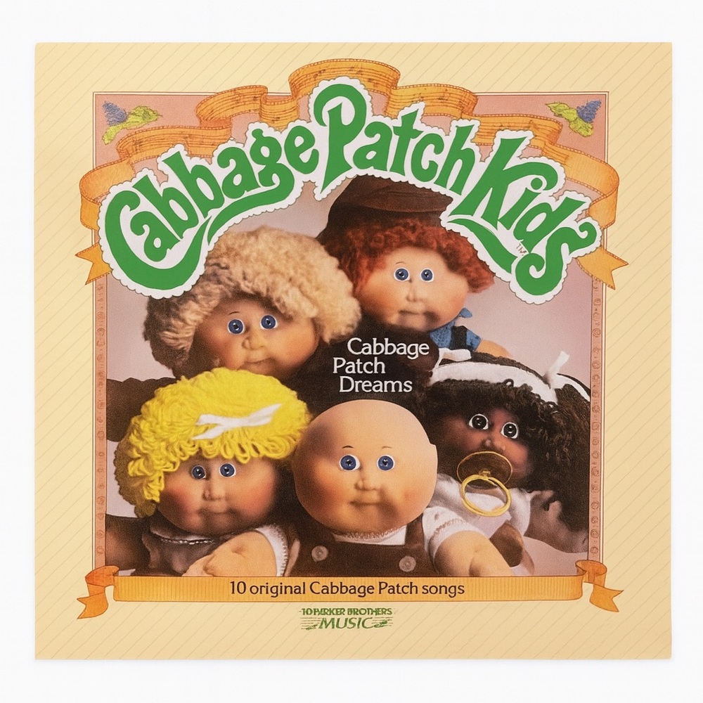Vintage 1984 Cabbage Patch Kids 12” Vinyl Album LP Record